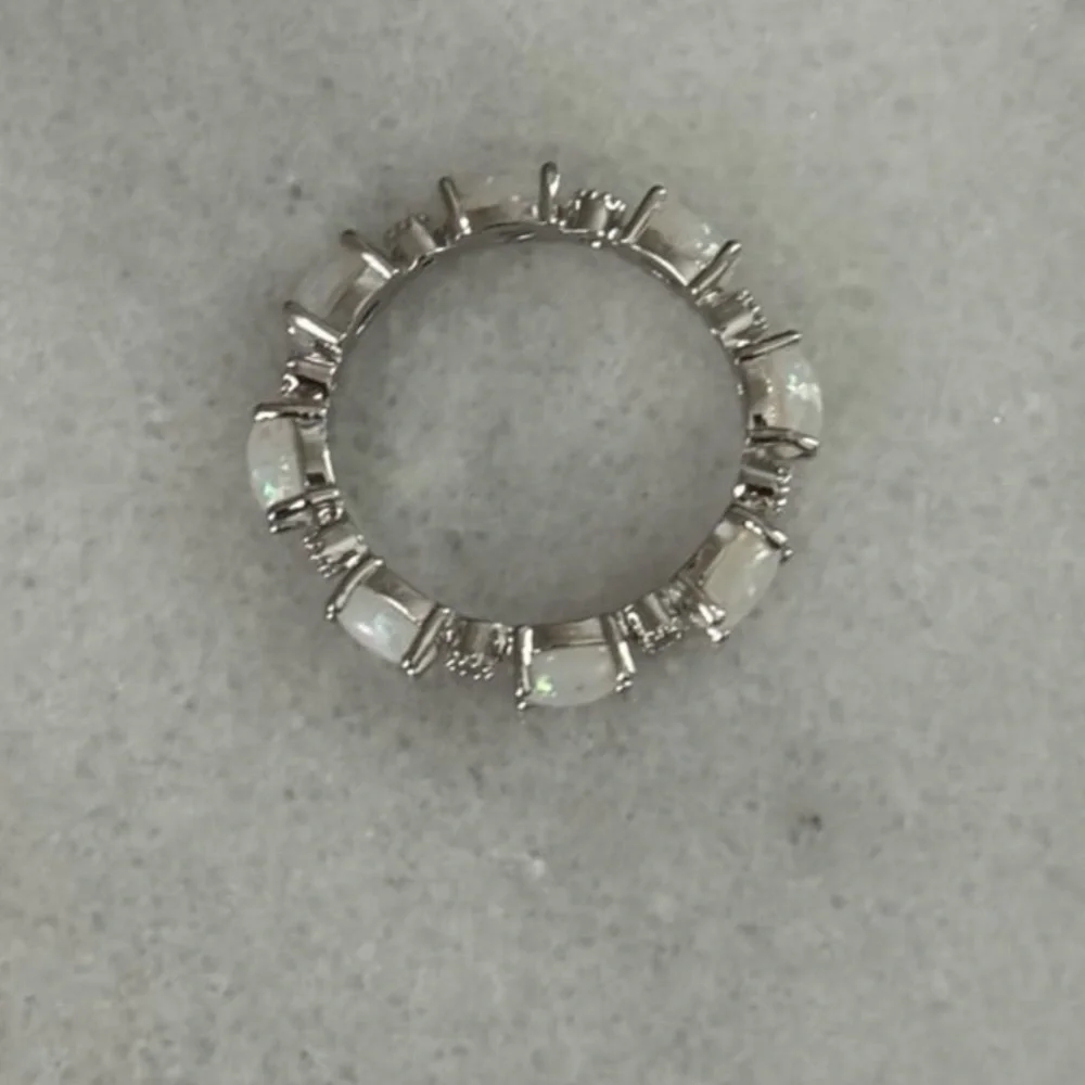 Silver Opal Crystal Pave Princess Ring
Brand New
Size 6 - Picture 3 of 4